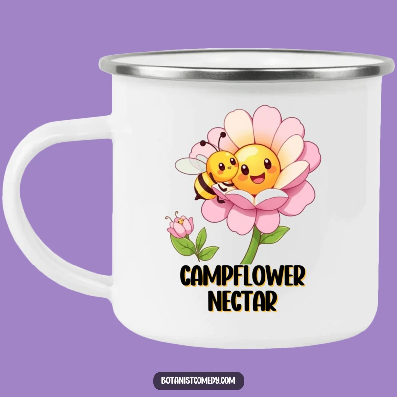 Funny Bee Camping Mug: Nature's Brew, Hilarious Funny Gift