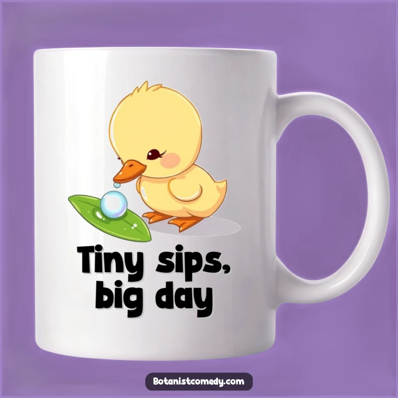 Funny Duckling Mug: Curious Discovery, Perfect Funny Gift for Nature Lovers