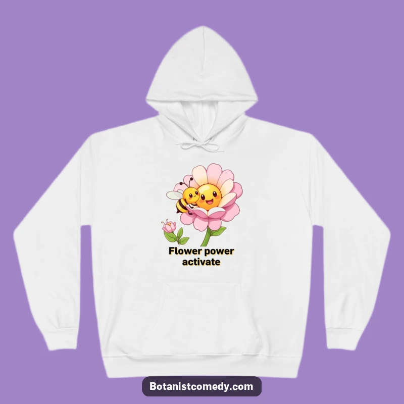 Funny Bee Hoodie: Cozy Happiness, Perfect Funny Gift