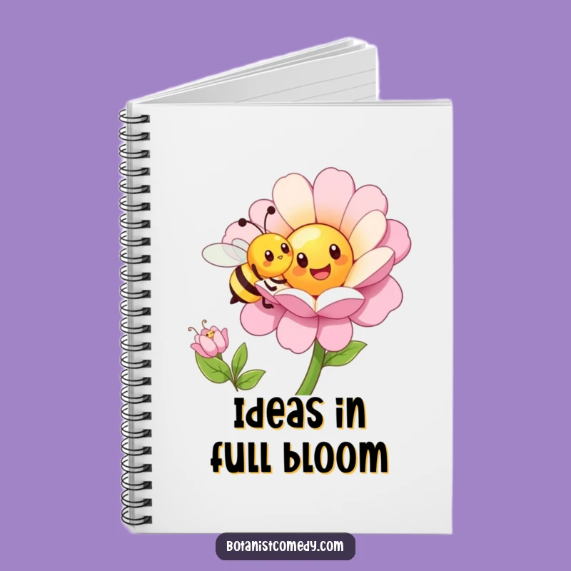 Funny Bee Notebook: Jot Down Ideas, Hilarious Funny Gift