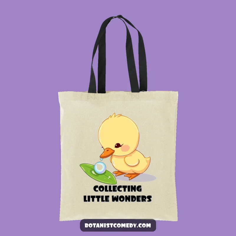 Funny Duckling Tote Bag: Carry Curiosity, Hilarious Funny Gift